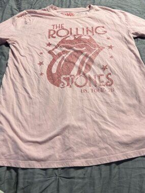 Rolling Stones Pink Tee